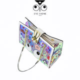 【 EYETHEME 】Handbag Size L Eye Pattern with Rabbit Lock 2442 - EYE Handbag Size Large