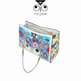 【 EYETHEME 】Handbag Size L Eye Pattern with Rabbit Lock 2442 - EYE Handbag Size Large