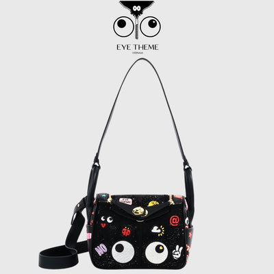 【 EYETHEME 】High-end Crystal Lindy Bag 2585 - Crystal Lindy 22 Hanbag