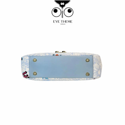 【 EYETHEME 】Paste green flap bag with eye logo Eyetheme 2111 - Running Chain Flap Shoulder Bag