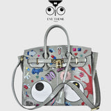 【 EYETHEME 】Luxurious Crocodile Leather Embossed HM Birkin Bag 2174 - Birkin 29 Handbag