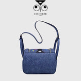 【 EYETHEME 】 Lindy 22 Shoulder Bag, Faux Jean Leather, Stylish 2271