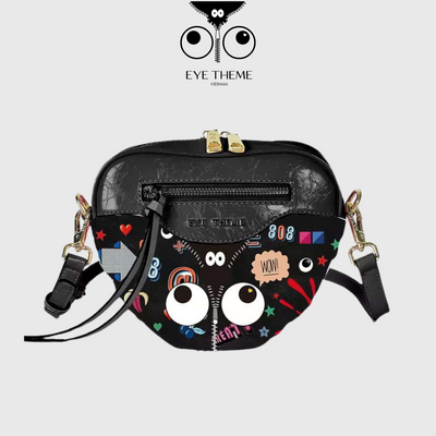 【 EYETHEME】Small In Love Heart Crossbody Bag Size S 2535 - Small In Love Heart Crossbody Bag