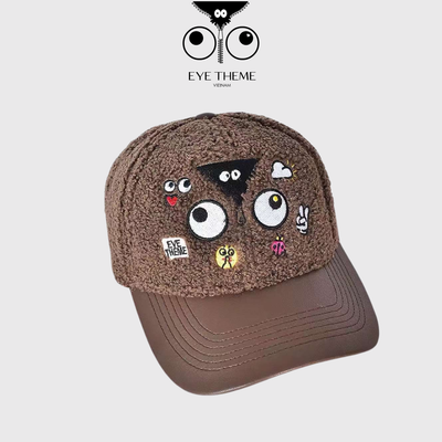 【 EYETHEME 】Cute Fur Hat Suitable for All Styles A151 - Faux-fur Hat
