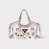 【 EYETHEME 】Jeans Handbag 2495 EY Pattern - Leather handbag Denim
