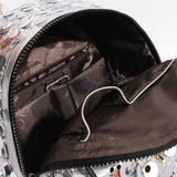 【 EYETHEME 】Large Zipped Glitter Backpack 2612