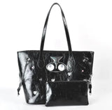 【 EYETHEME 】Tote Bag Size L Mirror Pattern EY 2426 - Large Tote Bag