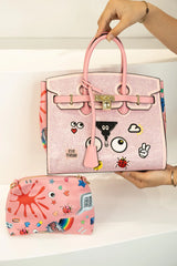 【 EYETHEME 】Hm Birkin High Crystal Studded 2584 - Crystal Birkin 29 Handbag