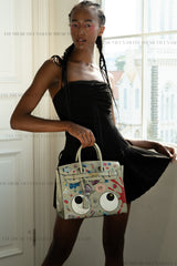 【 EYETHEME 】Luxurious Crocodile Leather Embossed HM Birkin Bag 2174 - Birkin 29 Handbag
