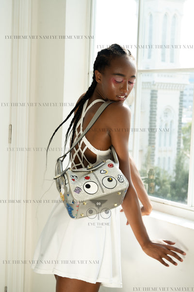 【 EYETHEME 】High-end Crystal Lindy Bag 2585 - Crystal Lindy 22 Hanbag