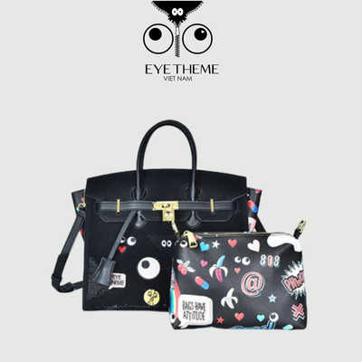 【 EYETHEME 】Hm Birkin High Crystal Studded 2584 - Crystal Birkin 29 Handbag