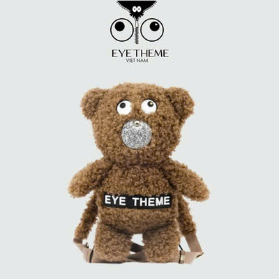 【 EYETHEME 】Cute Medium Size Bear Backpack 2748 - Bear backpack