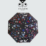 【 EYETHEME 】Cute EYE pattern umbrella A130 - Umbrella