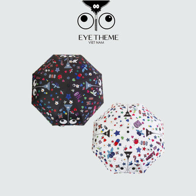 【 EYETHEME 】Cute EYE pattern umbrella A130 - Umbrella