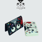【 EYETHEME 】Medium Size Passport Wallet Logo EY A157 - EYE Purse
