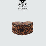 【 EYETHEME 】Heart crossbody bag in suede 2731 - Heart crossbody bag