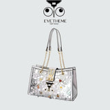 【 EYETHEME 】Size L Handbag with Bling Bling Sequin Pattern 2610 - EYE Handbag Size Large