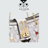 【 EYETHEME 】Size L Handbag with Bling Bling Sequin Pattern 2610 - EYE Handbag Size Large