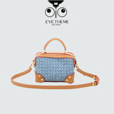 【 EYETHEME 】Jean Trunk Crossbody Bag 2705 - Jean Trunk Crossbody Bag