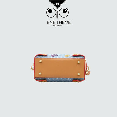 【 EYETHEME 】Jean Trunk Crossbody Bag 2705 - Jean Trunk Crossbody Bag
