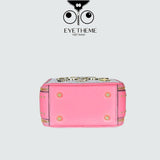 【 EYETHEME 】Pink Sequin Box Bag 2600 - Pink Sequin Box Bag