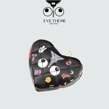 【 EYETHEME 】Keychain - Charm Bag Can Hold Airpods Heart C1014