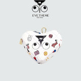 【 EYETHEME 】Keychain - Charm Bag Can Hold Airpods Heart C1014