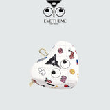 【 EYETHEME 】Keychain - Charm Bag Can Hold Airpods Heart C1014