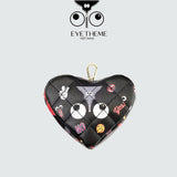 【 EYETHEME 】Keychain - Charm Bag Can Hold Airpods Heart C1014
