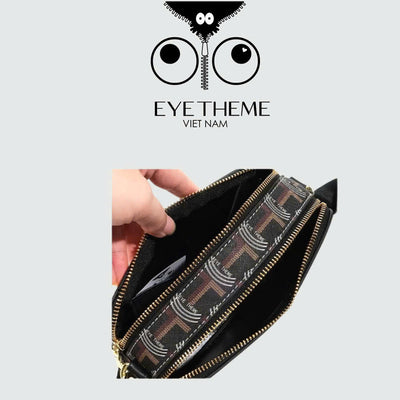 【 EYETHEME 】Minion Crossbody Bag Camera Logo EY 2235 - Small Shoulder Camera Crossbody Bag