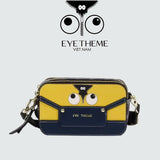 【 EYETHEME 】Minion Crossbody Bag Camera Logo EY 2235 - Small Shoulder Camera Crossbody Bag