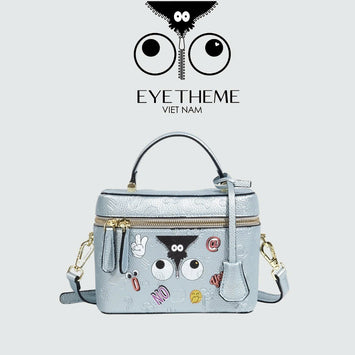 【 EYETHEME 】Eye Logo Box Bag 2671 - Eye Logo Box Bag
