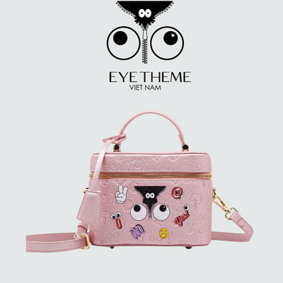 【 EYETHEME 】Eye Logo Box Bag 2671 - Eye Logo Box Bag