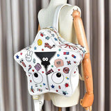 【 EYETHEME 】Cute Eyes Star Shaped Backpack Special Edition 2526